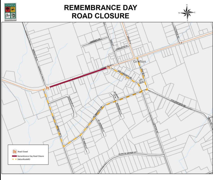 Remembrance-Day-Road-Closure Photo